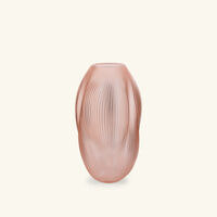 Alize Vase Medium Pink lalique alize vase medium pink