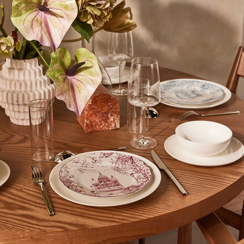 برناردو طقم مؤلف من 6 أطباق للسلطة تو باري دائرية بقطر 21 سم