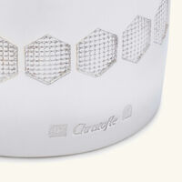 كريستوفل حلقة المناديل بيبي باللون الفضي