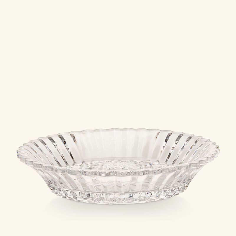 baccarat mille nuits salad plate round clear 19cm