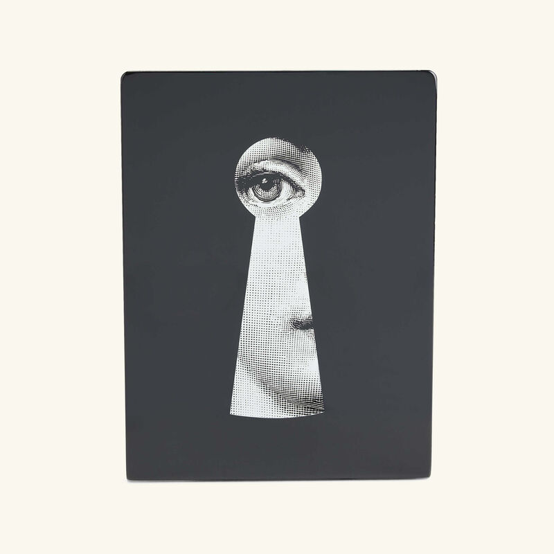 fornasetti serratura bookends black