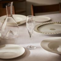 christofle iriana champagne glass clear