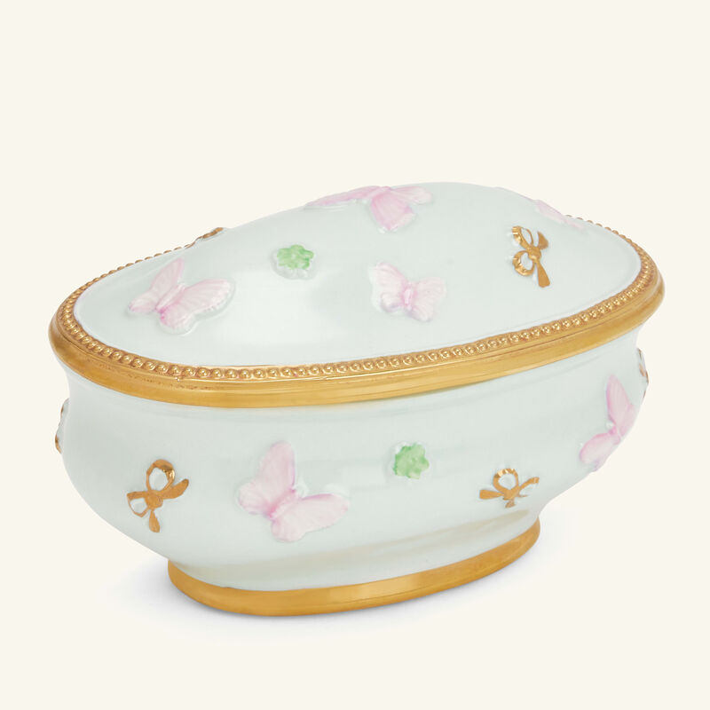 Butterfly Trinket Box Blue villari butterfly trinket box blue