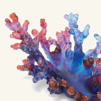 daum mer de corail centerpiece blue