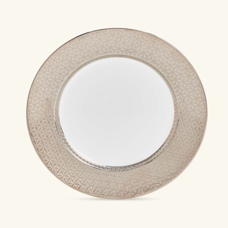 Divine Dinner Plate Round Silver 26cm bernardaud divine dinner plate round silver 26cm