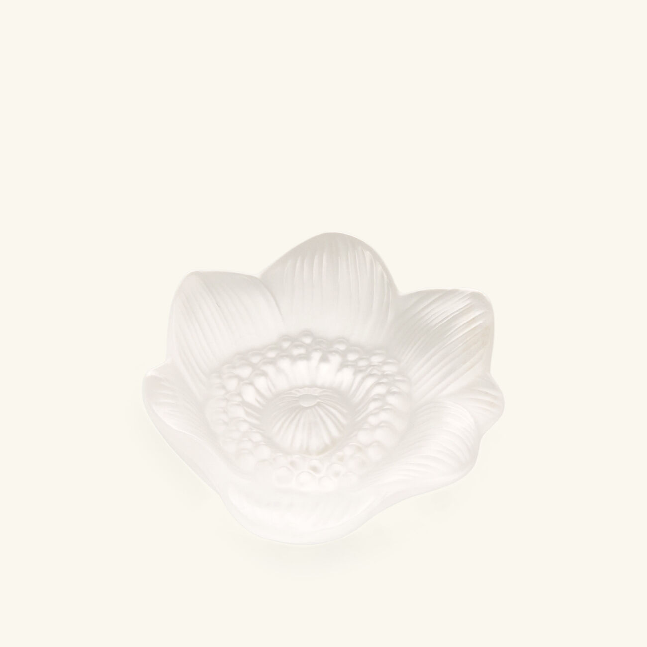 Anemone Flower Sculpture Small Clear lalique anemone flower sculpture small clear