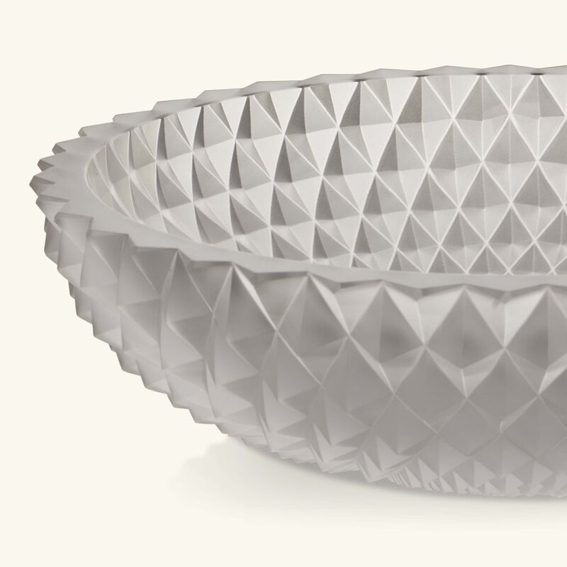 روكل الوعاء التزييني هيروين كوكو من الكريستال الشفاف