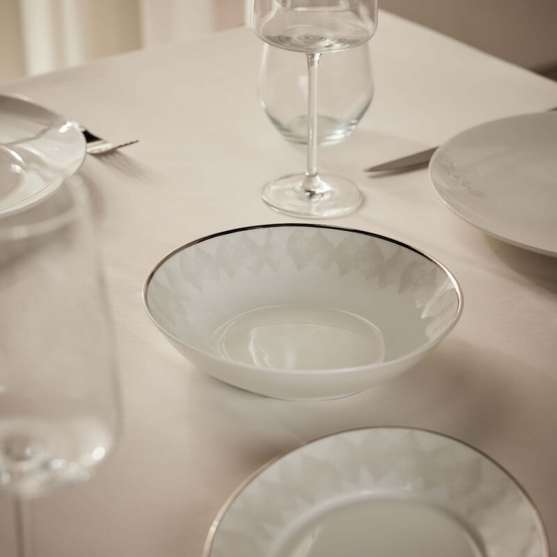 bernardaud silva coupe soup plate