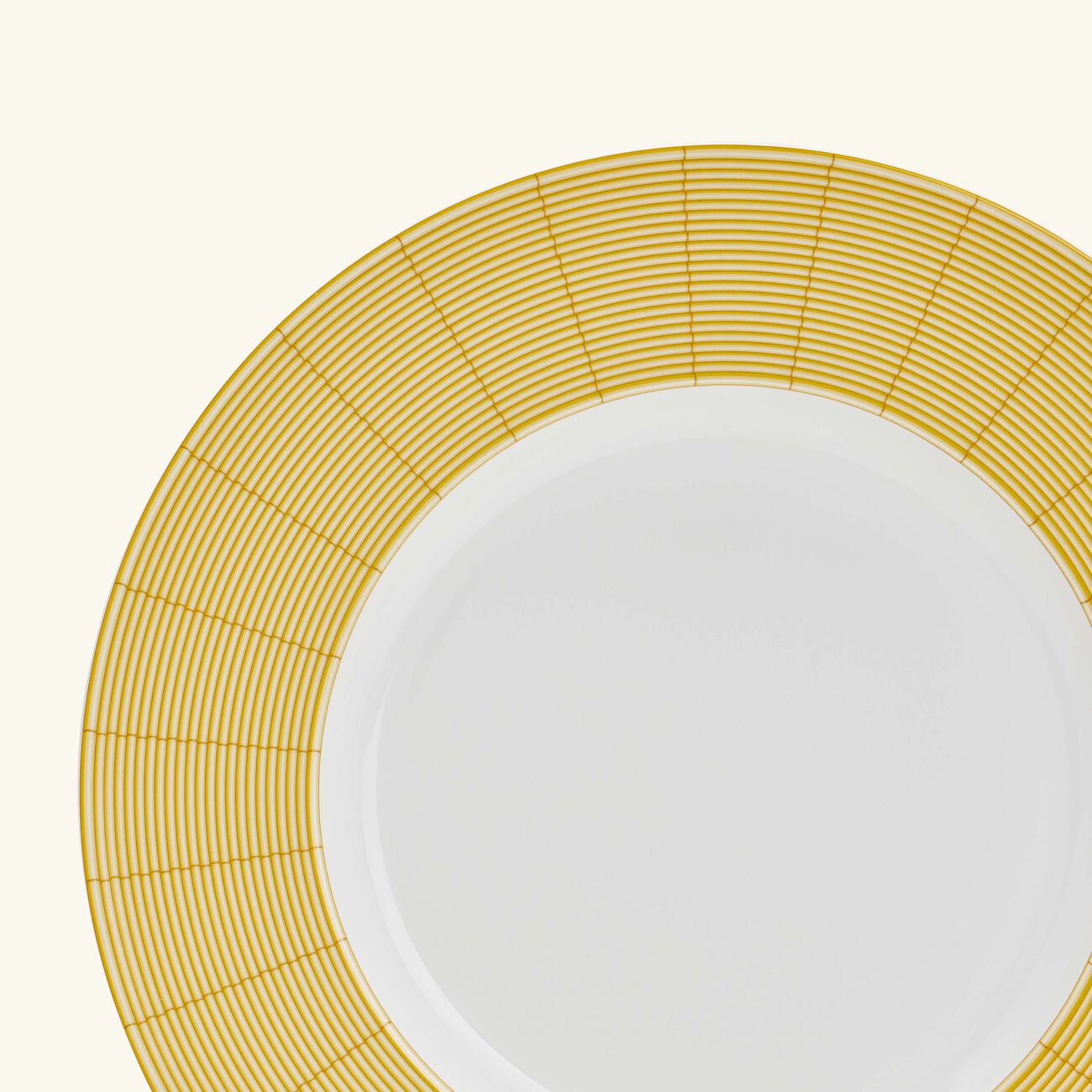 bernardaud jardin indien underplate round gold 32cm
