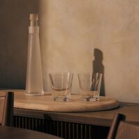 Lotus Tumbler Glass Clear Set Of 2 lalique lotus tumbler glass clear set of 2