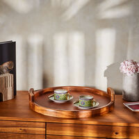 versace barocco mosaic tea cup   saucer pattern set of 6