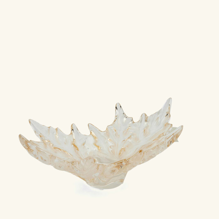 Champs-Élysées Centerpiece Large Gold lalique champs lys es centerpiece large gold