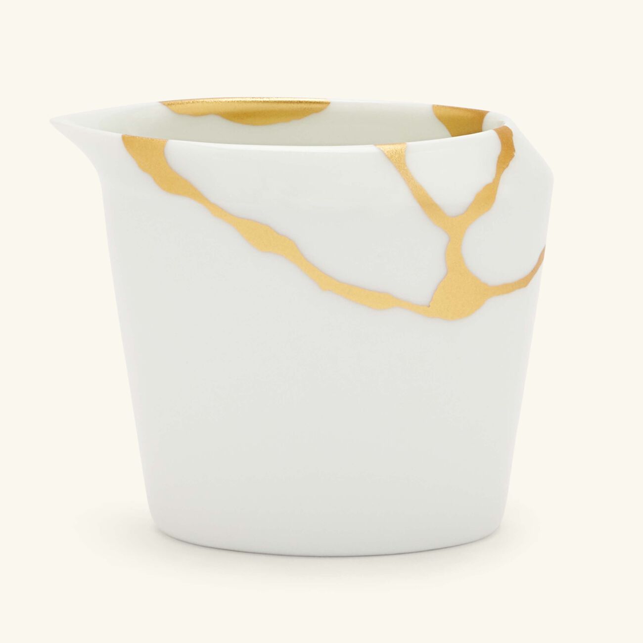 bernardaud kintsugi milk pitcher white