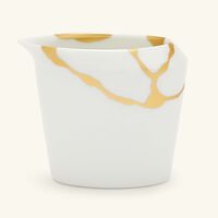 bernardaud kintsugi pot   milk pitcher white