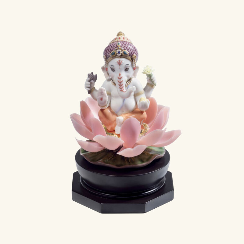 Padmasana Ganesha Figurine lladro padmasana ganesha figurine