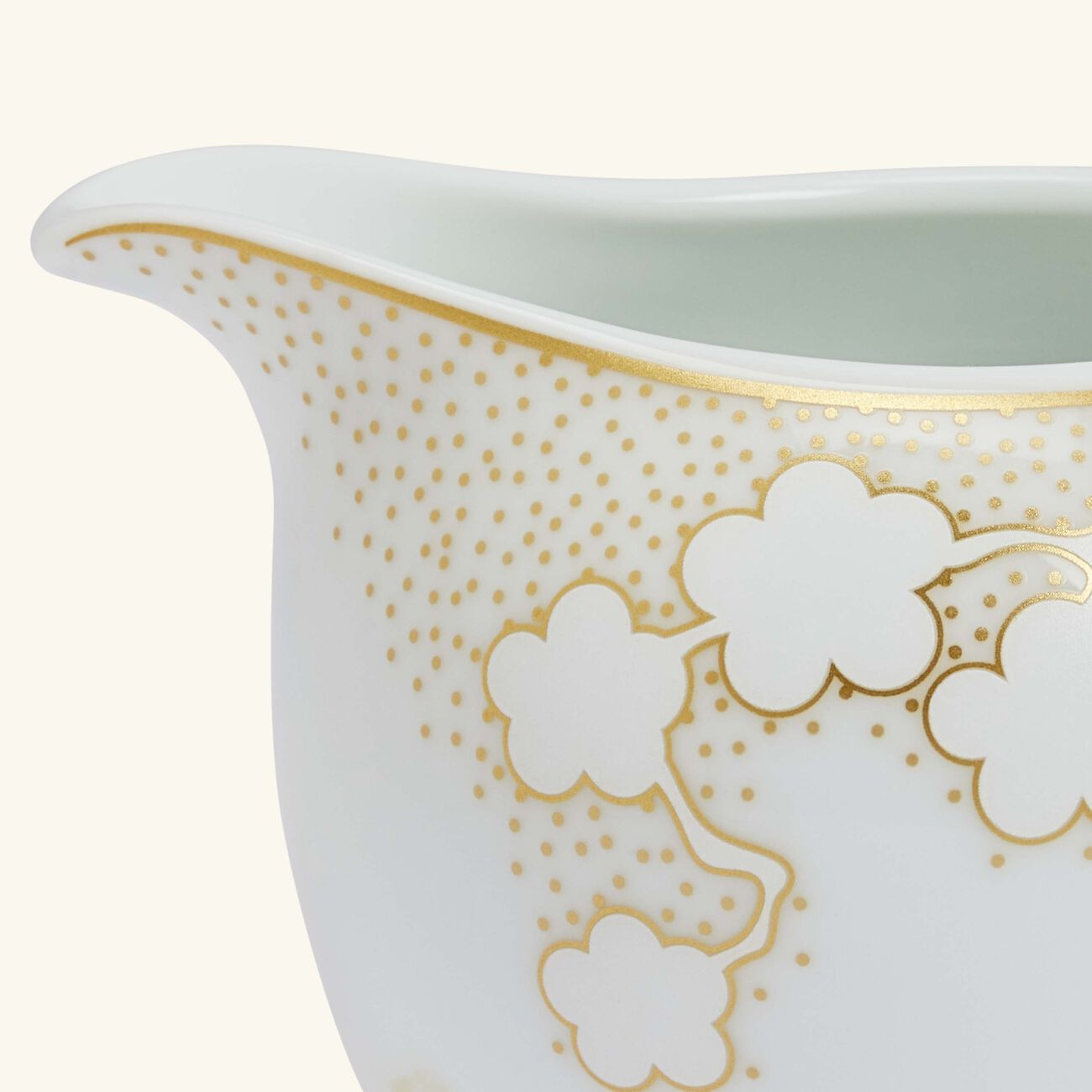 bernardaud reves milk pitcher gold