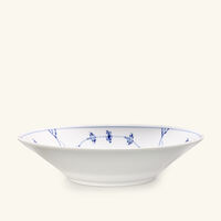 رويال كوبنهاغن طبق الشوربة بلو فلوتد بلاين أبيض 24 سم