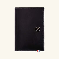 Line D Card Holder Black st dupont line d card holder black