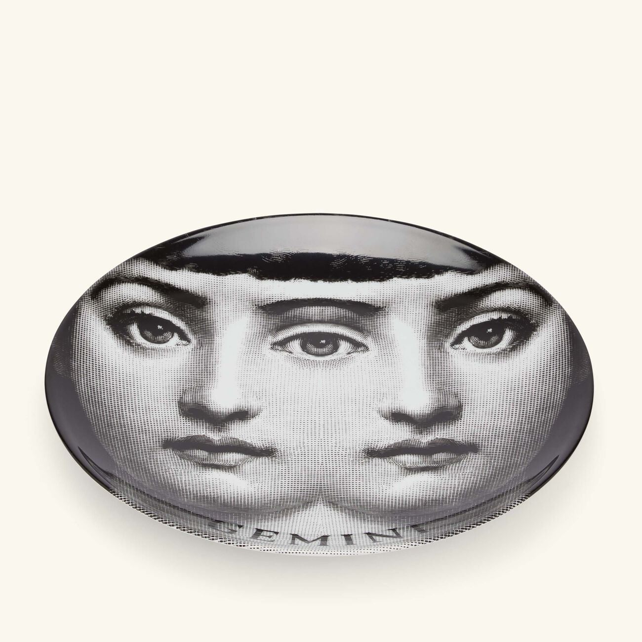 Tema e Variazioni no.350 Gemini Wall Plate fornasetti tema e variazioni no 350 gemini wall plate