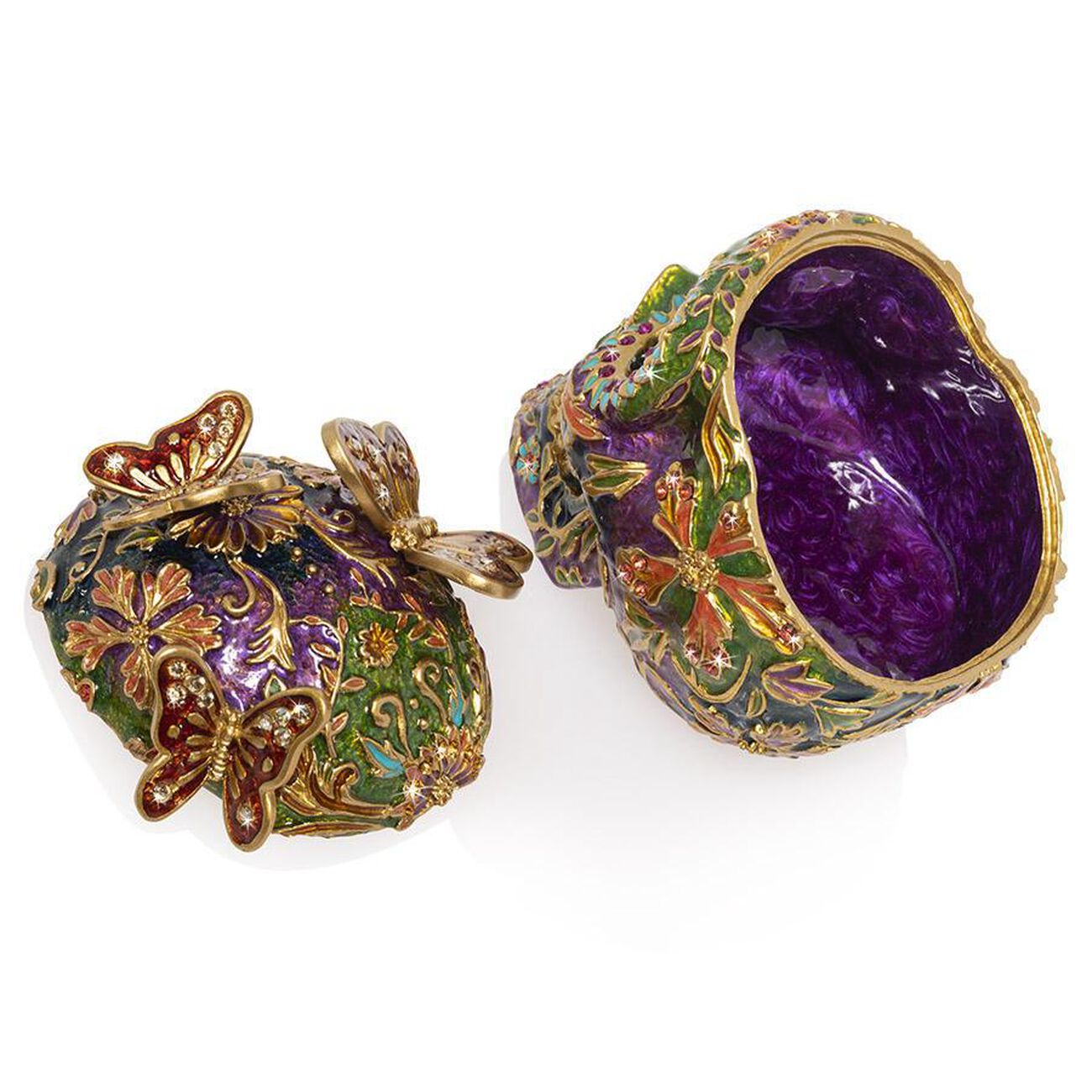 جاي سترونغواتر صندوق ريفيرا سكال مع فراشات أخضر اللون