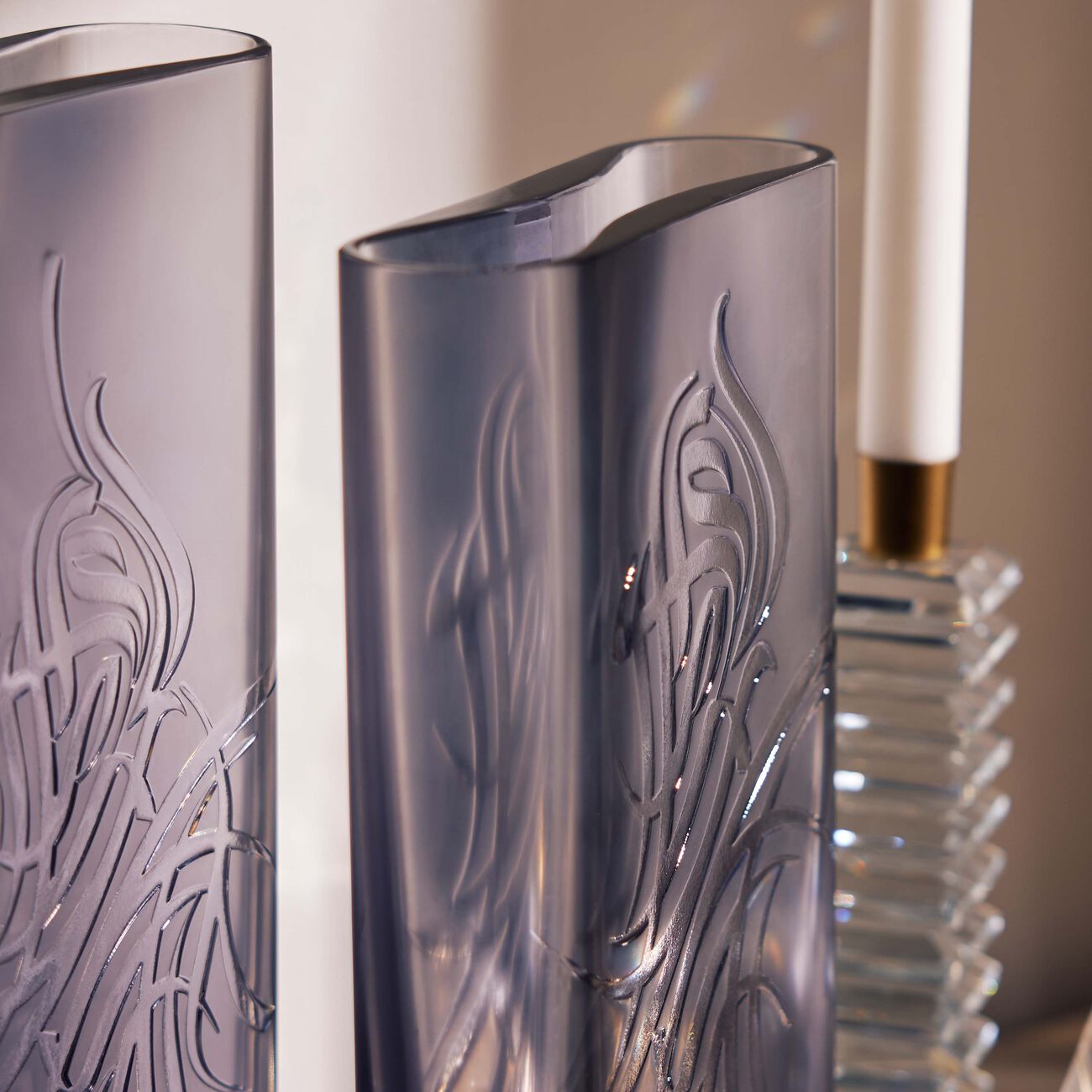 Oval Shadow Vase Small Clear mario cioni c oval shadow vase small clear