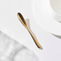 christofle l  ame de espresso spoon gold