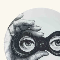 Tema e Variazioni no.371 Wall Plate fornasetti tema e variazioni no 371 wall plate