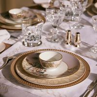 Le Brésil Soup Bowl Gold 9cm Set of 2 haviland le br sil soup bowl gold 9cm set of 2