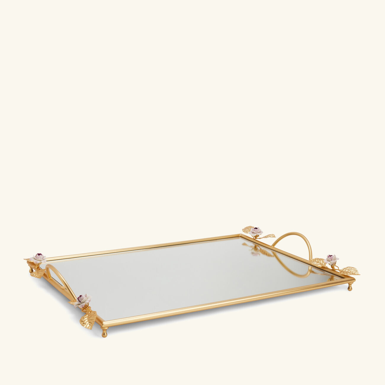 Marie-Antoinette Tray Rectangular Extra Large Gold villari marie antoinette tray rectangular extra large gold