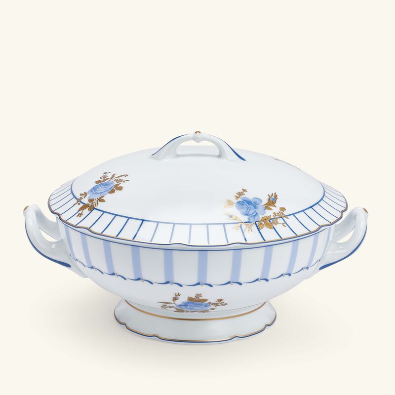 Brocante Soup Tureen Blue bernardaud brocante soup tureen blue