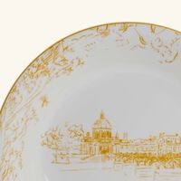Tout Paris Salad Plate Round Yellow 24cm bernardaud tout paris salad plate round yellow 24cm