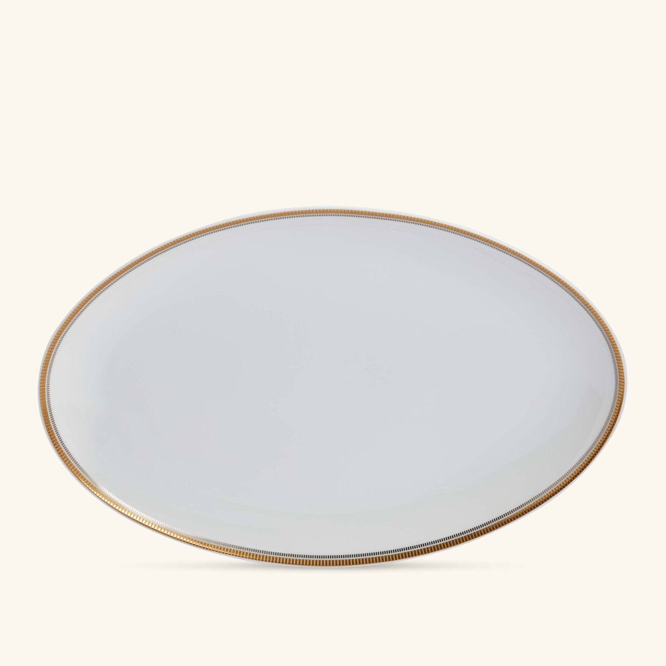 Gage Serving Platter Oval White 38cm bernardaud gage serving platter oval white 38cm