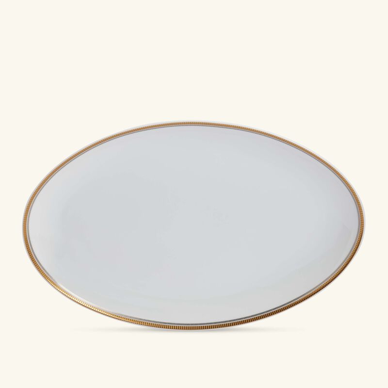 Gage Serving Platter Oval White 38cm bernardaud gage serving platter oval white 38cm