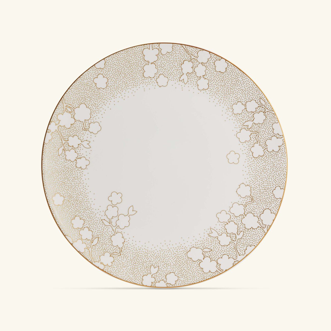 bernardaud reves charger plate round white