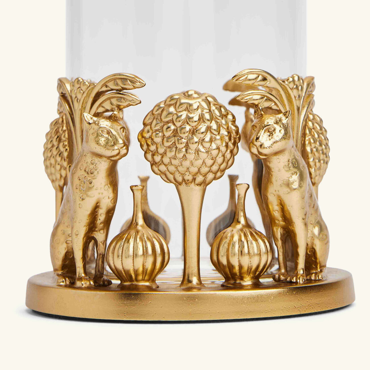 Leopard & The Lake Vase Small Gold ira udaipur leopard the lake vase small gold