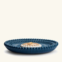 lladro lover s eyes trinket tray oval small blue