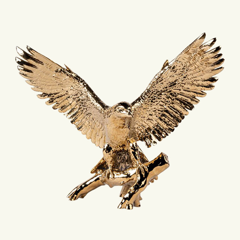 Freedom Eagle Sculpture Large Gold lladro freedom eagle sculpture large gold