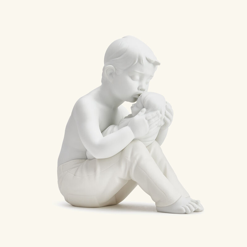 لادرو منحوتة ويلكام هوم تشيلدرن صغيرة بيضاء