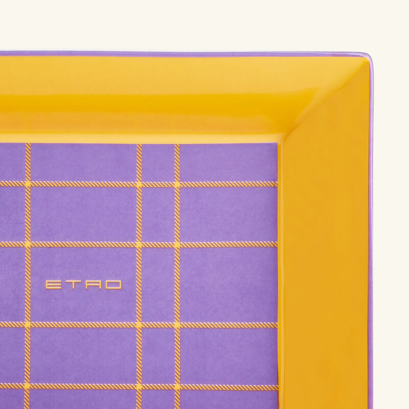 إيترو صينية طرطان للمقتنيات الصغيرة مستطيلة صغيرة صفراء