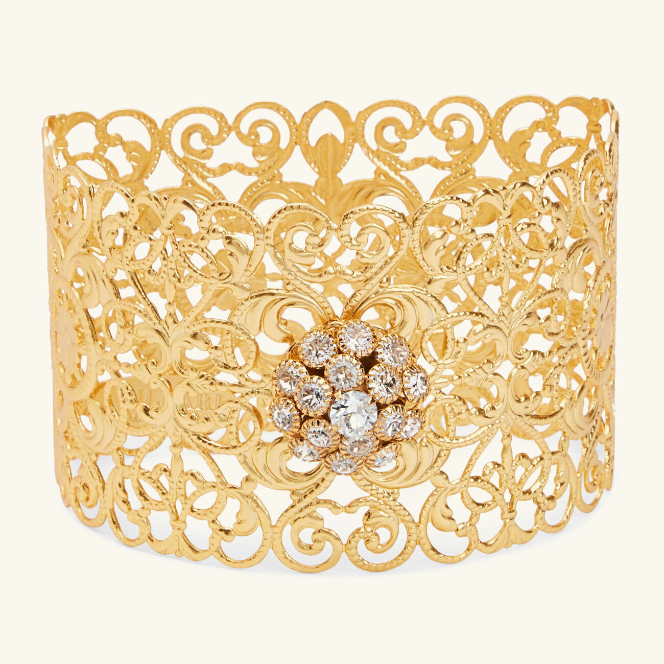 villari venice napkin ring gold