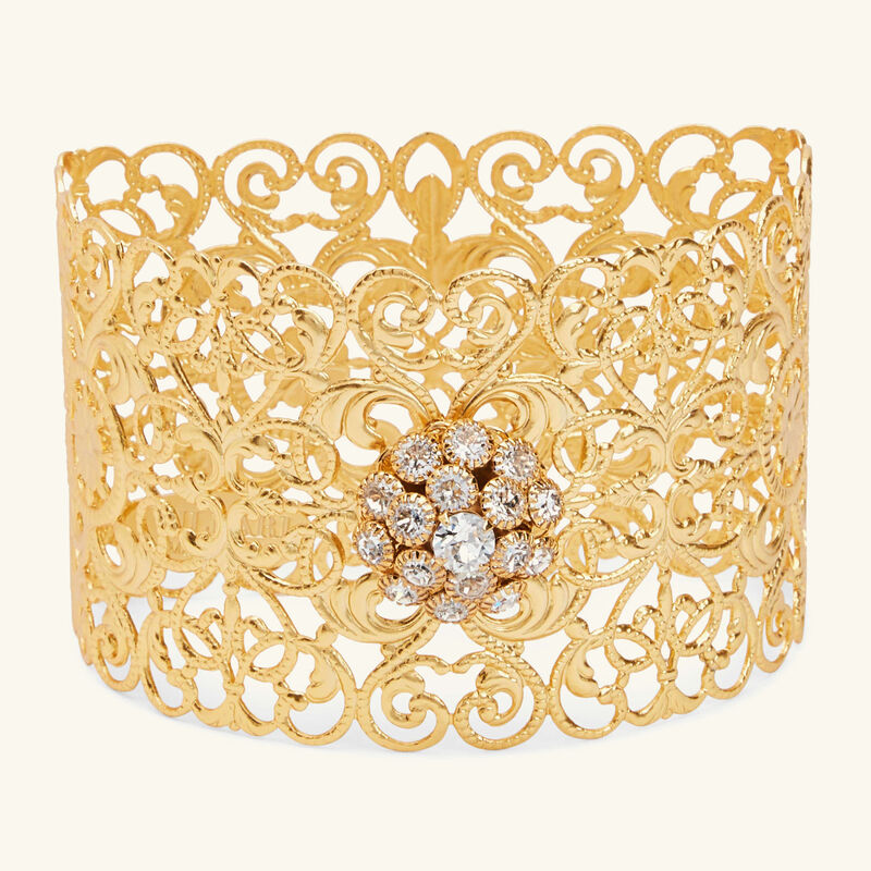 villari venice napkin ring gold