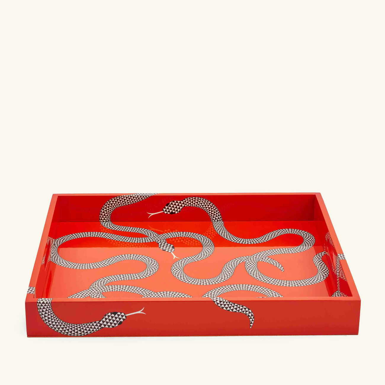 Eden Tray Rectangular Large Orange jonathan adler eden tray rectangular large orange