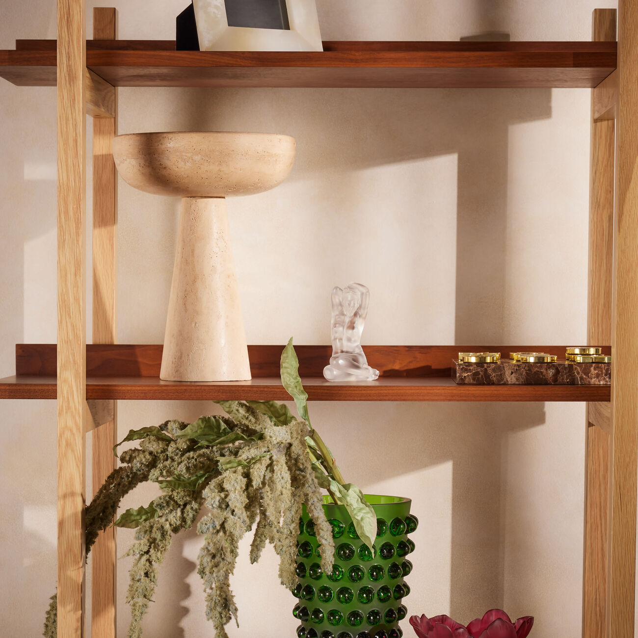 Flora Sculpture Small Clear lalique flora sculpture small clear