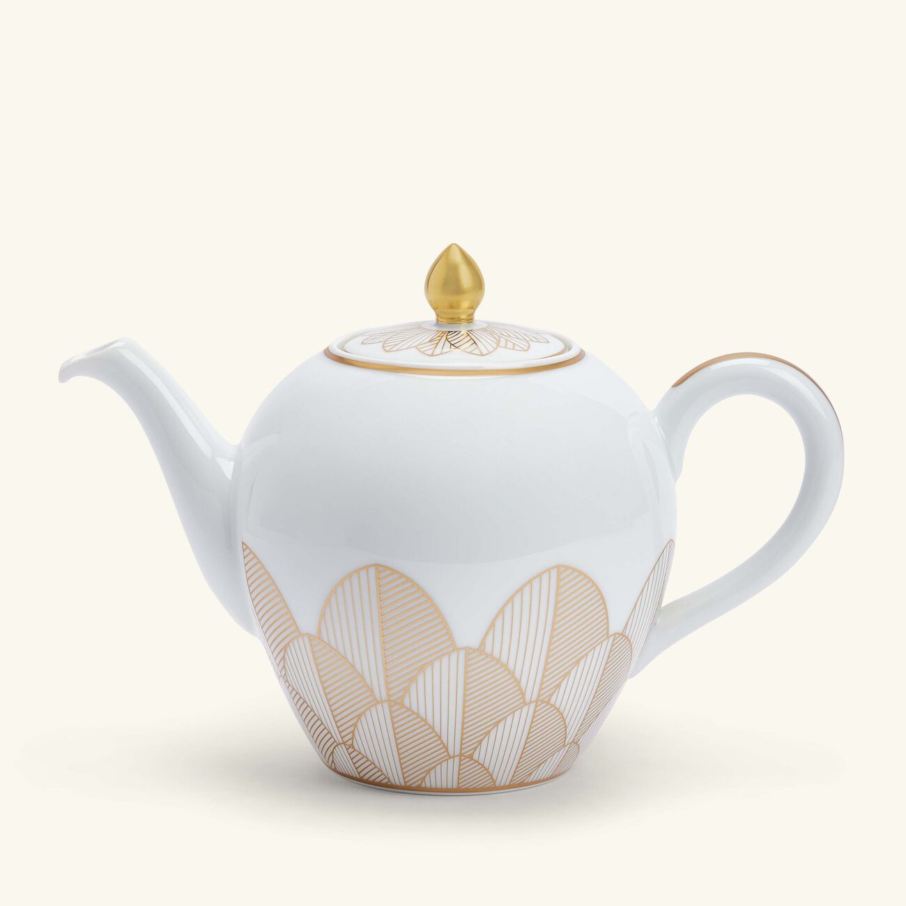 كريستوفل إبريق الشاي مالميزون إمبيريال مطلي بالذهب