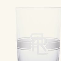 ralph lauren home ashton highball drinking glass clear set of 2