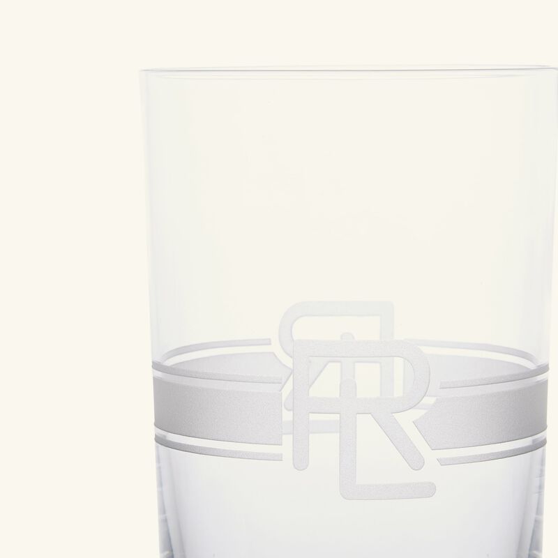 ralph lauren home ashton highball drinking glass clear set of 2