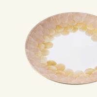 Cercle D'écailles Dessert Plate Round Pink 21cm marie daage cercle d cailles dessert plate round pink 21cm