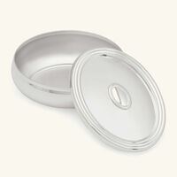 كريستوفل وعاء سكاكر ميداليون باللون الفضي