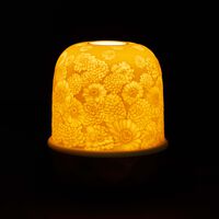 Zinnias Led Lamp Gold bernardaud zinnias led lamp gold