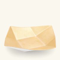 bernardaud gouttes d or cavanna serving platter sqaure gold 17cm